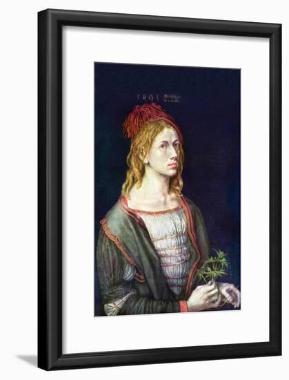 Self Portrait 3-Albrecht Dürer-Framed Art Print