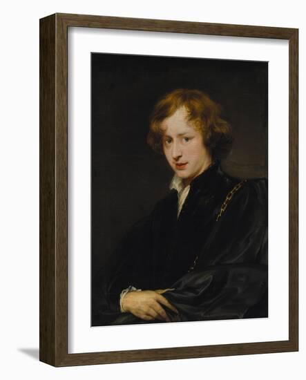 Self-Portrait, about 1621/22-Sir Anthony Van Dyck-Framed Giclee Print