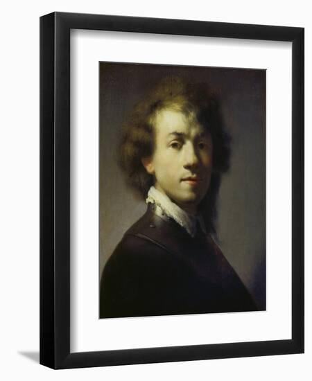 Self Portrait, about 1629-Rembrandt van Rijn-Framed Giclee Print