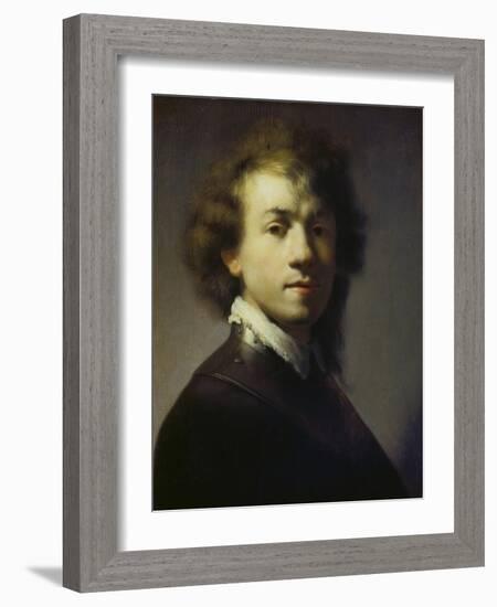 Self Portrait, about 1629-Rembrandt van Rijn-Framed Giclee Print