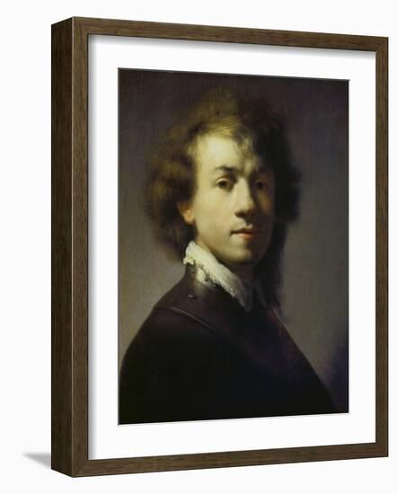 Self Portrait, about 1629-Rembrandt van Rijn-Framed Giclee Print