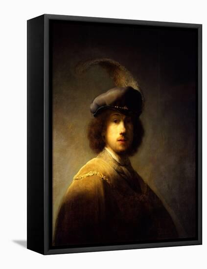 Self-Portrait, Aged 23-Rembrandt van Rijn-Framed Premier Image Canvas