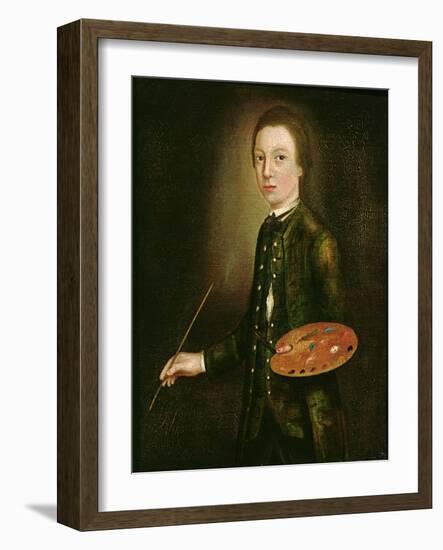 Self Portrait as a Boy, C.1739-Thomas Gainsborough-Framed Giclee Print