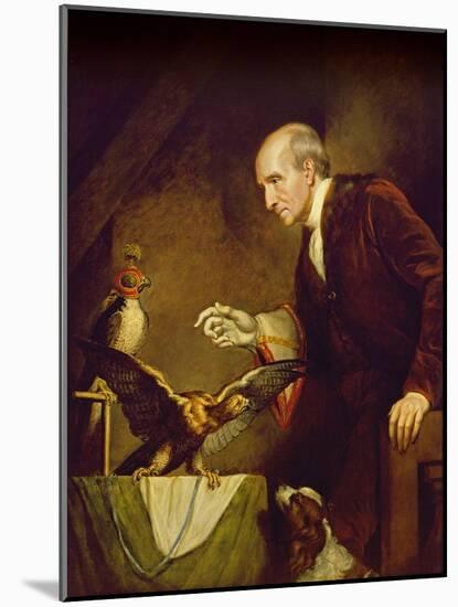 Self Portrait as a Falconer, 1823-James Northcote-Mounted Giclee Print