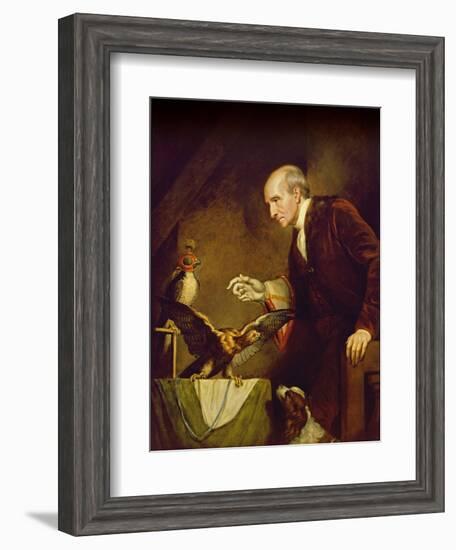 Self Portrait as a Falconer, 1823-James Northcote-Framed Giclee Print