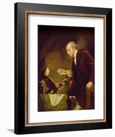 Self Portrait as a Falconer, 1823-James Northcote-Framed Giclee Print