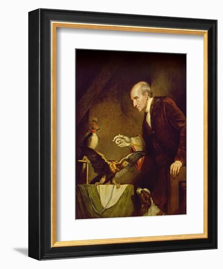 Self Portrait as a Falconer, 1823-James Northcote-Framed Giclee Print