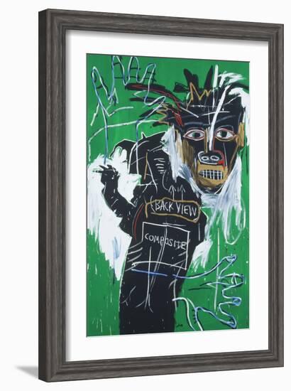 Self-portrait as a Heel Part Two-Jean-Michel Basquiat-Framed Giclee Print