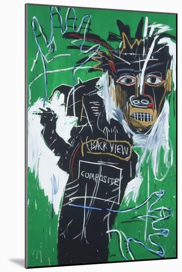 Self-portrait as a Heel Part Two-Jean-Michel Basquiat-Mounted Giclee Print