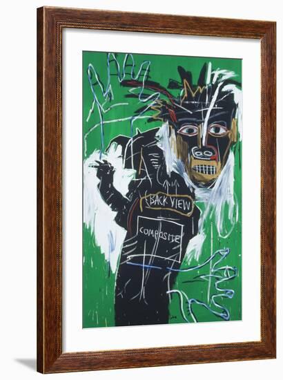 Self-portrait as a Heel Part Two-Jean-Michel Basquiat-Framed Premium Giclee Print