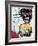 Self-Portrait as a Heel-Jean-Michel Basquiat-Framed Giclee Print