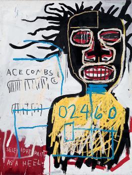 Self-Portrait as a Heel' Giclee Print - Jean-Michel Basquiat | Art.com
