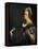 Self-Portrait as a Lute Player-Artemisia Gentileschi-Framed Premier Image Canvas