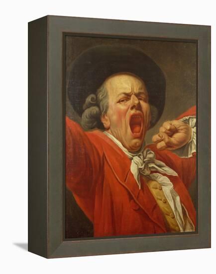 Self Portrait as a Yawning Man, 1791-Joseph Ducreux-Framed Premier Image Canvas