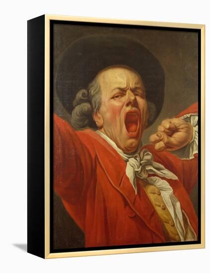 Self Portrait as a Yawning Man, 1791-Joseph Ducreux-Framed Premier Image Canvas