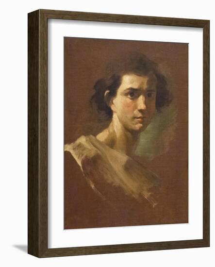 Self Portrait as a Young Man-Gian Lorenzo Bernini-Framed Giclee Print