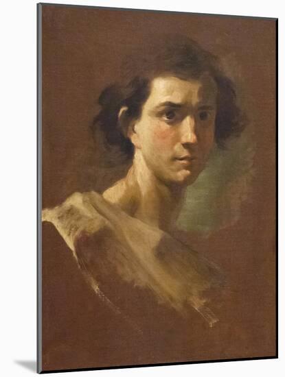 Self Portrait as a Young Man-Gian Lorenzo Bernini-Mounted Giclee Print