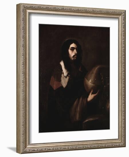 Self-Portrait as an Alchemist-Luca Giordano-Framed Art Print