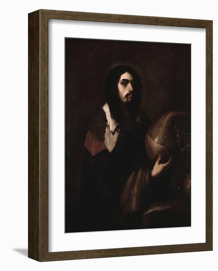 Self-Portrait as an Alchemist-Luca Giordano-Framed Art Print