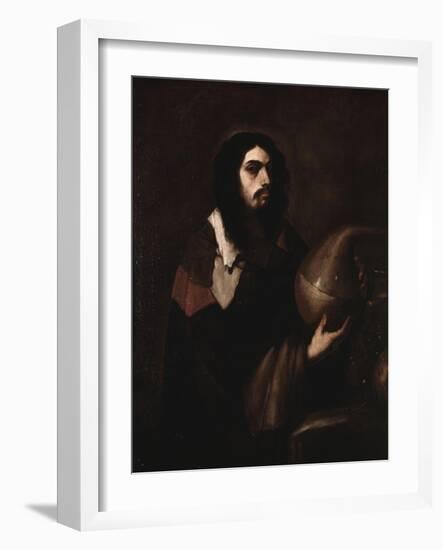 Self-Portrait as an Alchemist-Luca Giordano-Framed Art Print