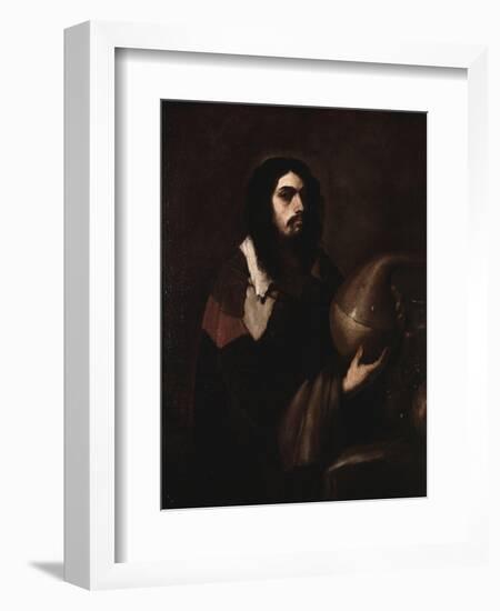 Self-Portrait as an Alchemist-Luca Giordano-Framed Art Print