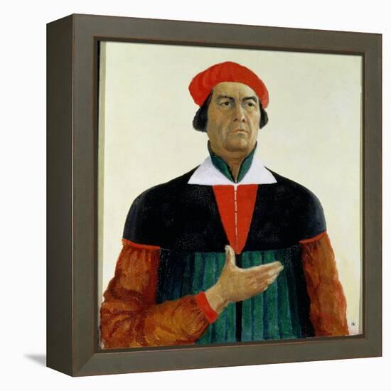 Self Portrait as an Artist, 1933-Kasimir Malevich-Framed Premier Image Canvas