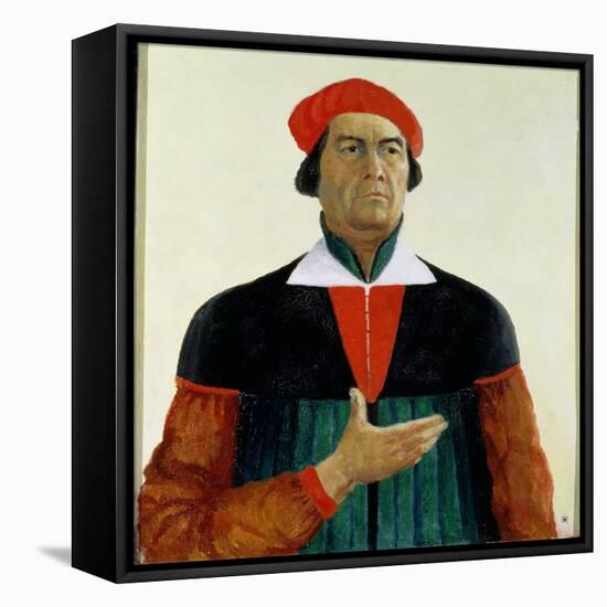 Self Portrait as an Artist, 1933-Kasimir Malevich-Framed Premier Image Canvas