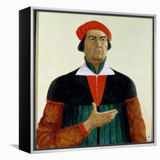 Self Portrait as an Artist, 1933-Kasimir Malevich-Framed Premier Image Canvas