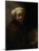 Self- Portrait as the Apostle Paul-Rembrandt van Rijn-Mounted Art Print
