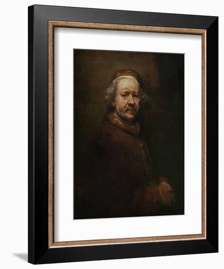 Self Portrait at Old Age, 1669-Rembrandt van Rijn-Framed Giclee Print