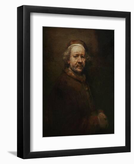 Self Portrait at Old Age, 1669-Rembrandt van Rijn-Framed Giclee Print