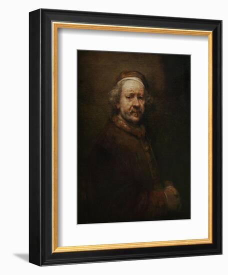 Self Portrait at Old Age, 1669-Rembrandt van Rijn-Framed Giclee Print