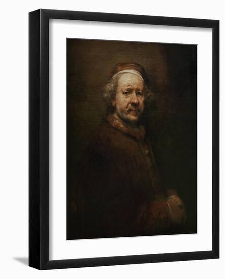 Self Portrait at Old Age, 1669-Rembrandt van Rijn-Framed Giclee Print