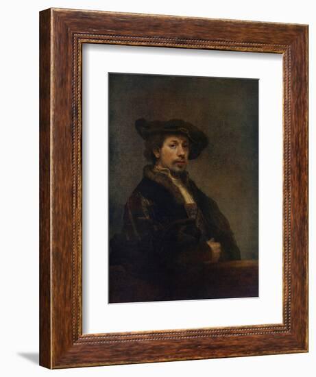 Self Portrait at the Age of 34, 1640-Rembrandt van Rijn-Framed Giclee Print