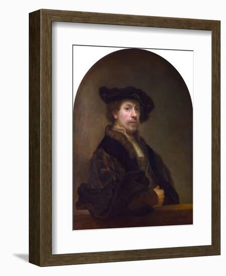 Self Portrait at the Age of 34-Rembrandt van Rijn-Framed Giclee Print