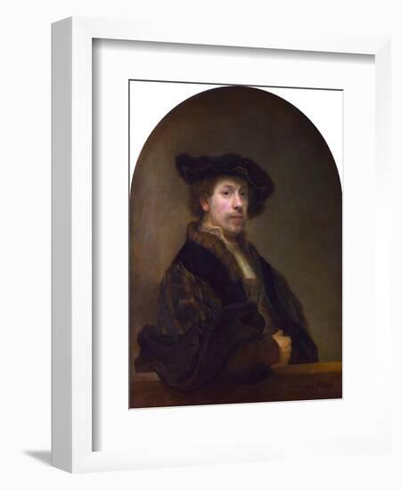 Self Portrait at the Age of 34-Rembrandt van Rijn-Framed Giclee Print