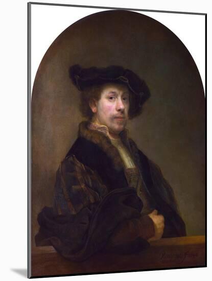 Self Portrait at the Age of 34-Rembrandt van Rijn-Mounted Giclee Print