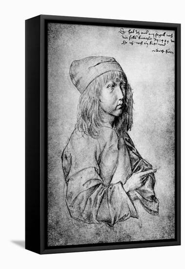 Self Portrait at the Age of Thirteen, 1484-Albrecht Durer-Framed Premier Image Canvas