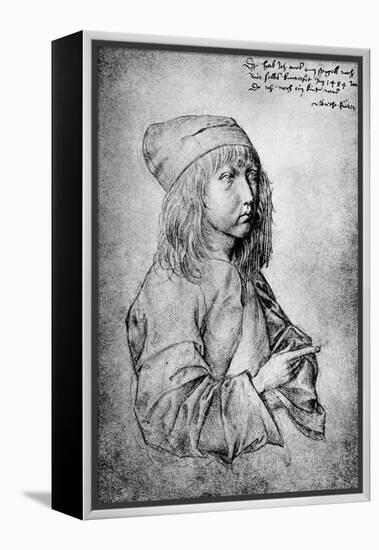 Self Portrait at the Age of Thirteen, 1484-Albrecht Durer-Framed Premier Image Canvas