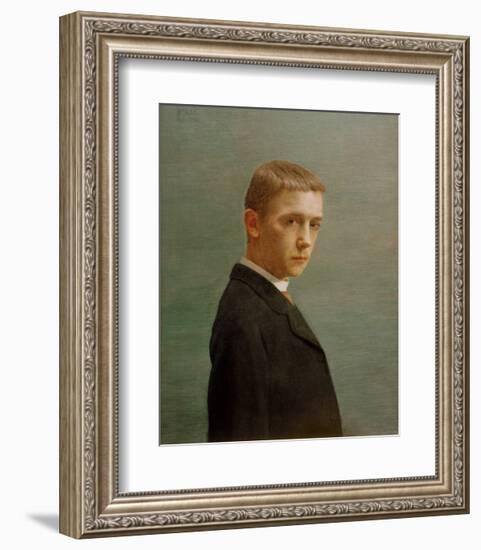 Self-Portrait at the Age of Twenty-Félix Vallotton-Framed Giclee Print