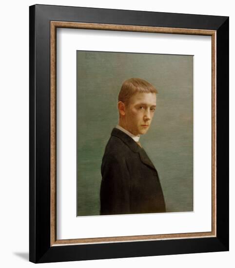 Self-Portrait at the Age of Twenty-Félix Vallotton-Framed Giclee Print