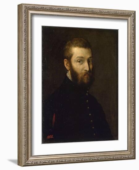 Self-Portrait, Between 1558 and 1563-Paolo Veronese-Framed Giclee Print