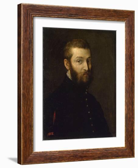 Self-Portrait, Between 1558 and 1563-Paolo Veronese-Framed Giclee Print