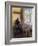 Self-Portrait by the Window-Christian Krohg-Framed Giclee Print