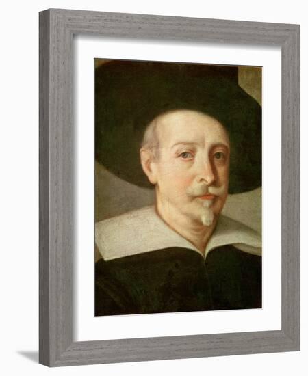 Self Portrait, C.1630 (Oil on Canvas)-Guido Reni-Framed Giclee Print