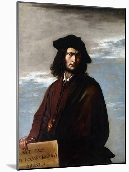 Self Portrait, C.1641-Salvator Rosa-Mounted Giclee Print