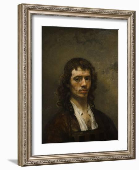 Self-Portrait, C. 1645-Carel Fabritius-Framed Giclee Print