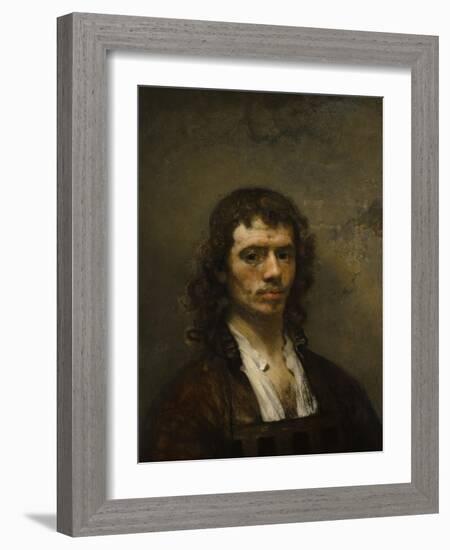 Self-Portrait, C. 1645-Carel Fabritius-Framed Giclee Print