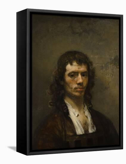 Self-Portrait, C. 1645-Carel Fabritius-Framed Premier Image Canvas