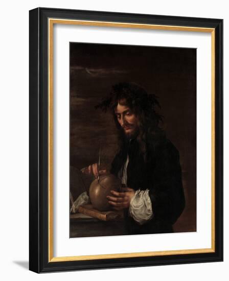 Self-Portrait, c.1647-Salvator Rosa-Framed Giclee Print